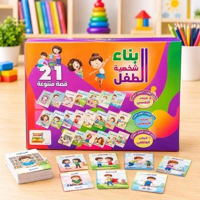 مجموعة قصص بناء شخصية الطفل(الجانب البدني/الاجتماعي/النفسي)